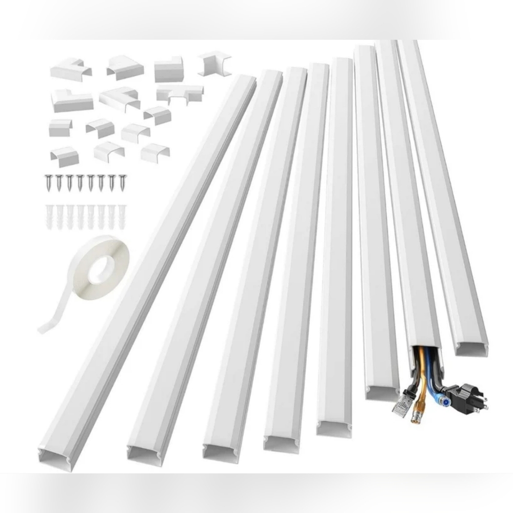 Conceal Cable Wire Management Under Desk Kit Under Desk Cable Wire Management